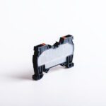 OPK 2,5; Клеммник пружинный быстрозажимной (Push in), 2,5мм.кв. (черный) (1504)