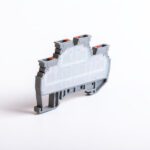 OPK 2,5-2CNK; Клеммник 2-х ярусный пружинный быстрозажимной (Push in), 2,5 мм.кв. с внутр.перемычкой